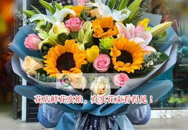 广安武胜县花店鲜花实拍,广安武胜县真实花束看得见!